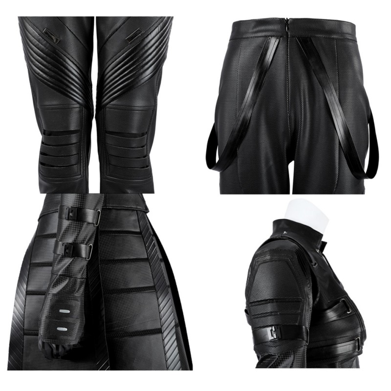 Thunderbolts Ava Starr Cosplay Costume Ghost Halloween Suit Black Outfit
