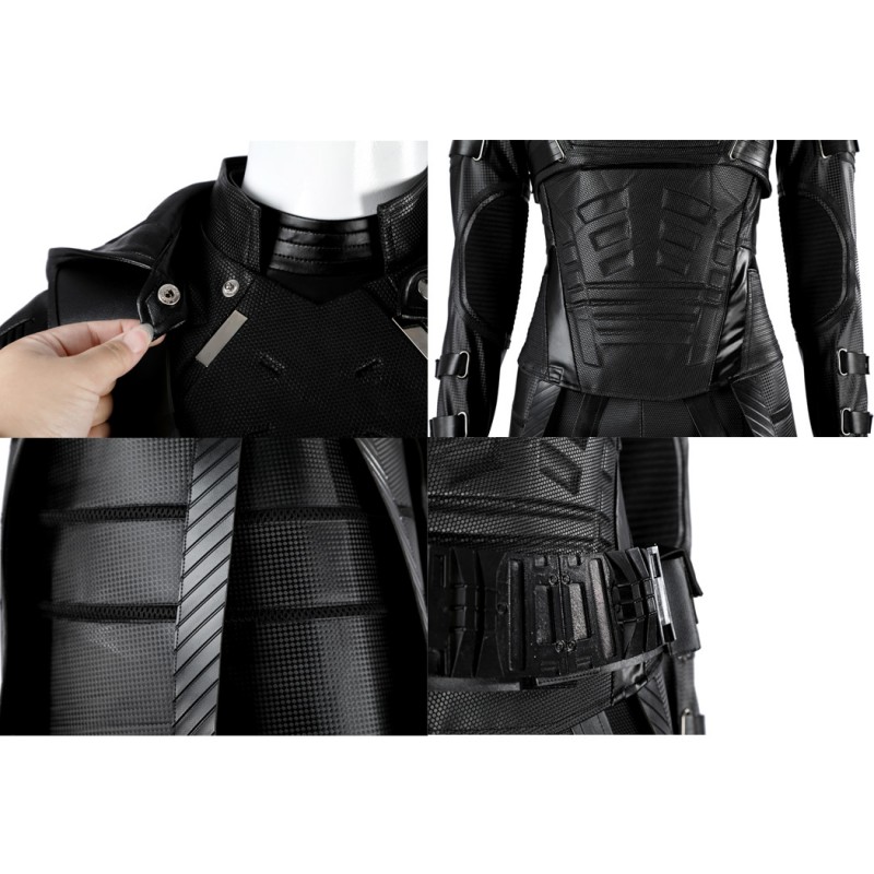 Thunderbolts Ava Starr Cosplay Costume Ghost Halloween Suit Black Outfit
