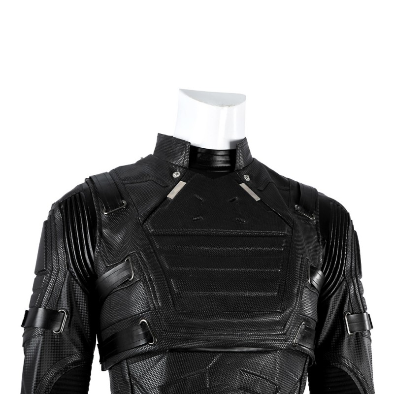 Thunderbolts Ava Starr Cosplay Costume Ghost Halloween Suit Black Outfit
