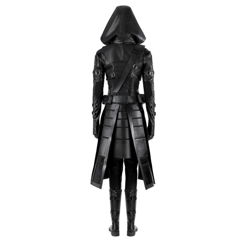 Thunderbolts Ava Starr Cosplay Costume Ghost Halloween Suit Black Outfit