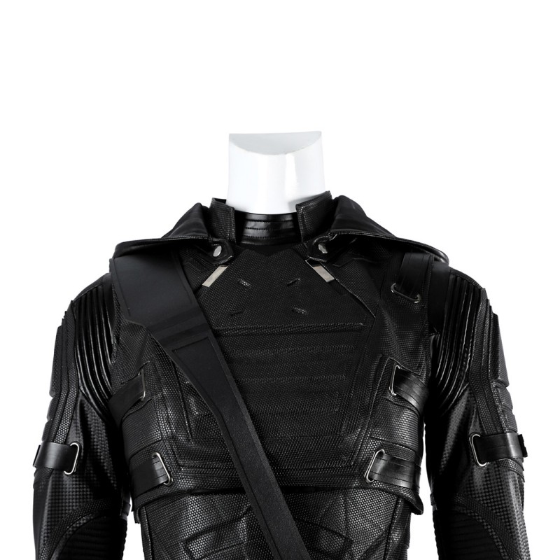 Thunderbolts Ava Starr Cosplay Costume Ghost Halloween Suit Black Outfit