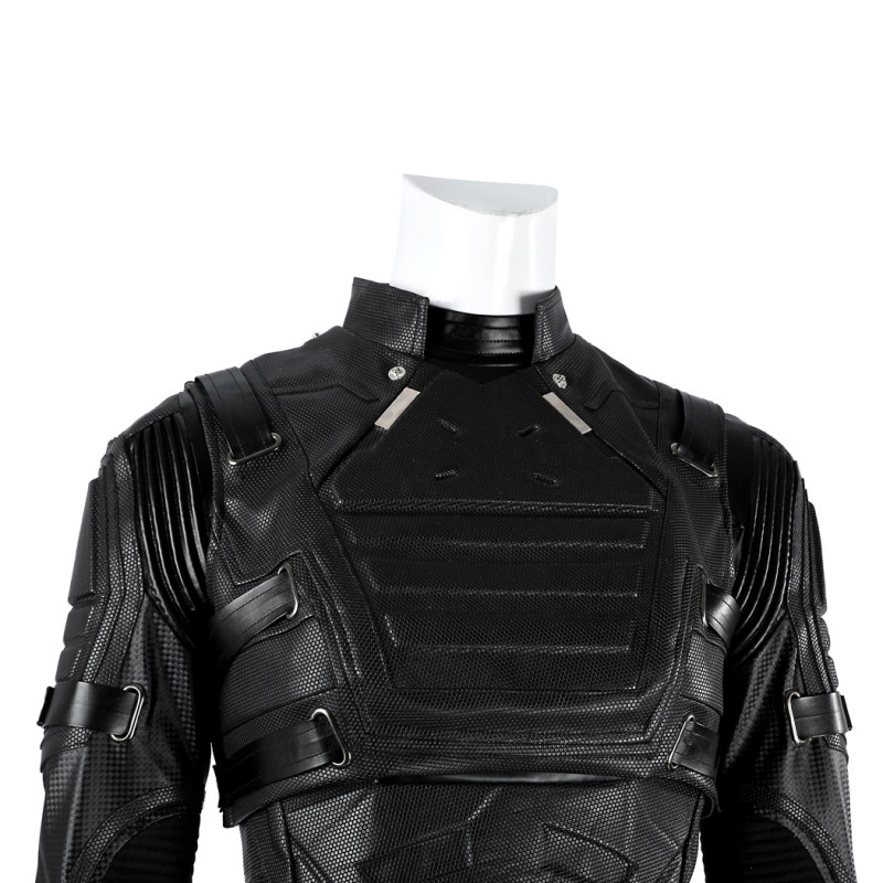 Thunderbolts Ava Starr Cosplay Costume Ghost Halloween Suit Black Outfit
