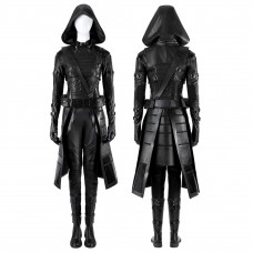 Thunderbolts Ava Starr Cosplay Costume Ghost Halloween Suit Black Outfit