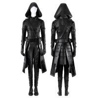 Thunderbolts Ava Starr Cosplay Costume Ghost Halloween Suit Black Outfit