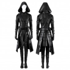 Thunderbolts Ava Starr Cosplay Costume Ghost Halloween Suit Black Outfit