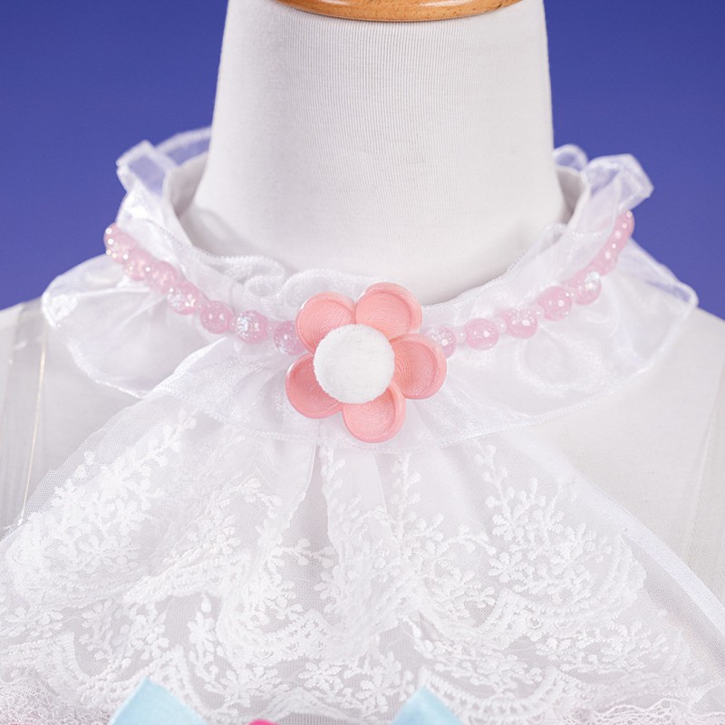Naraka Bladepoint Cosplay Costume Game Women Pink Dress Halloween Suit