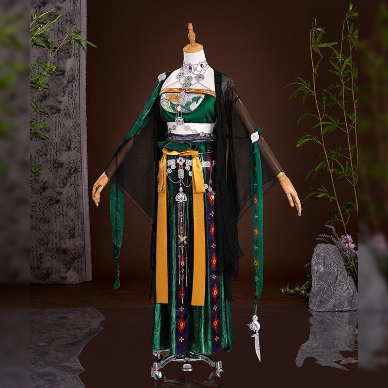 Where Winds Meet Zui Hua Yin Cosplay Costume Game Halloween Suit