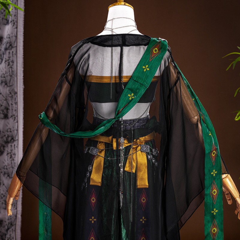 Where Winds Meet Zui Hua Yin Cosplay Costume Game Halloween Suit