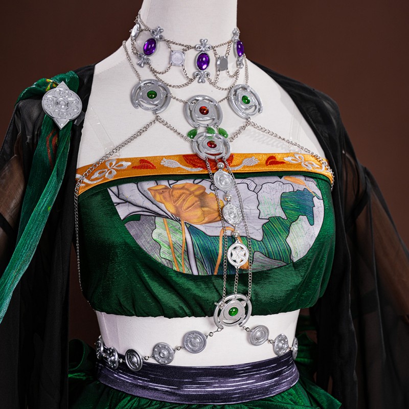 Where Winds Meet Zui Hua Yin Cosplay Costume Game Halloween Suit