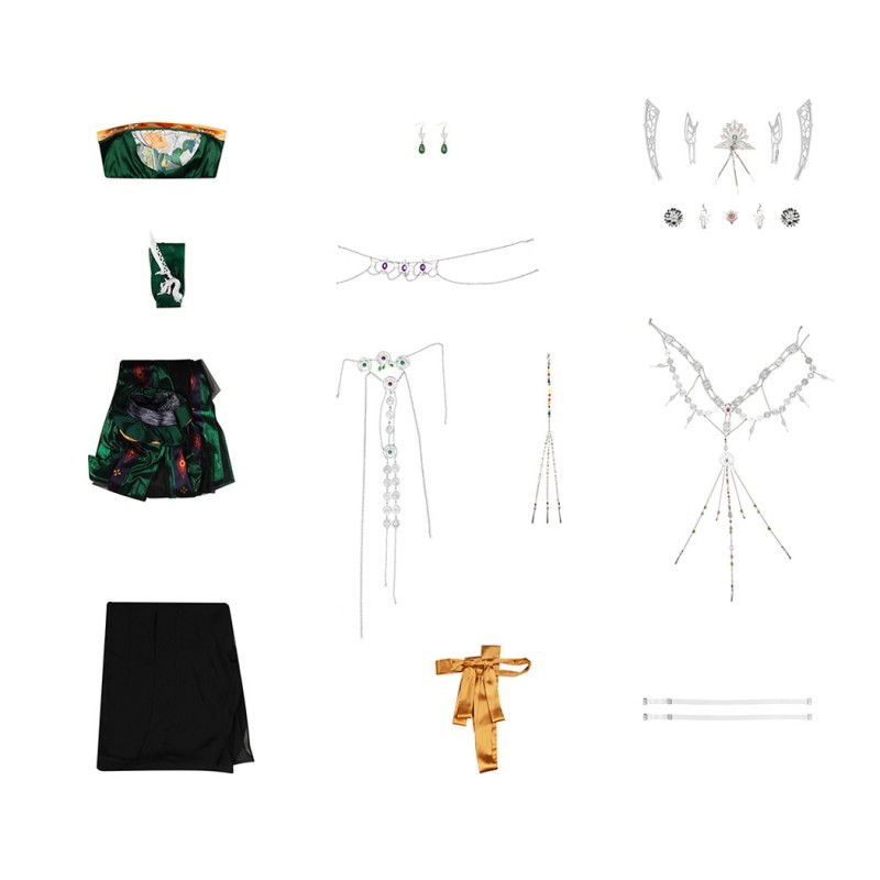Where Winds Meet Zui Hua Yin Cosplay Costume Game Halloween Suit