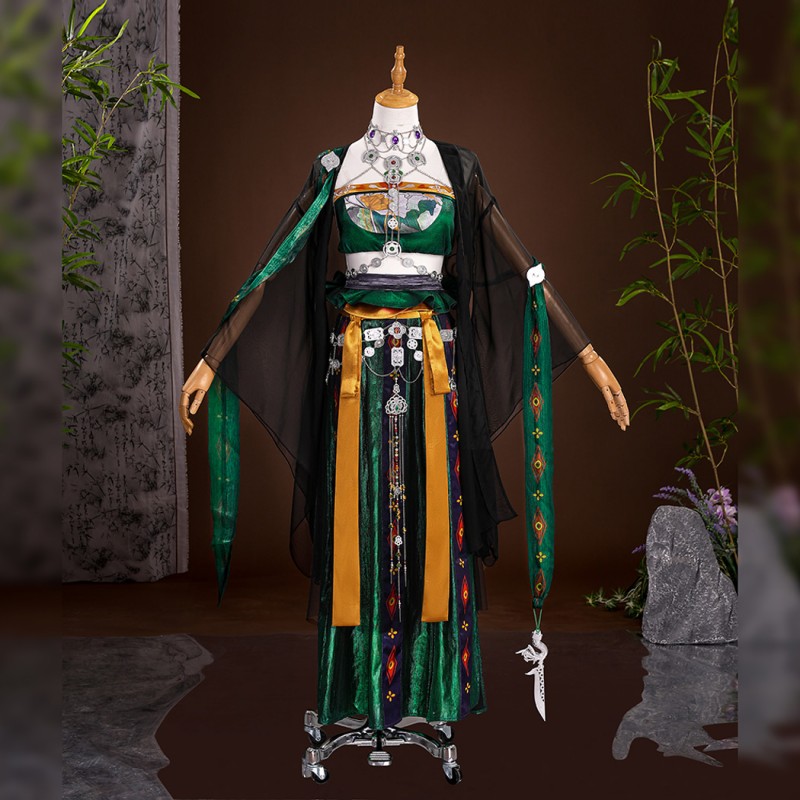 Where Winds Meet Zui Hua Yin Cosplay Costume Game Halloween Suit