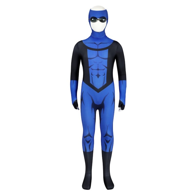 Kids Mark Grayson Jumpsuit Invincible Season 3 Cosplay Costume Printed Suit