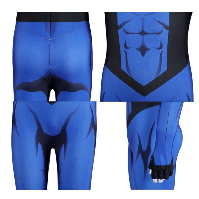 Kids Mark Grayson Jumpsuit Invincible Season 3 Cosplay Costume Printed Suit