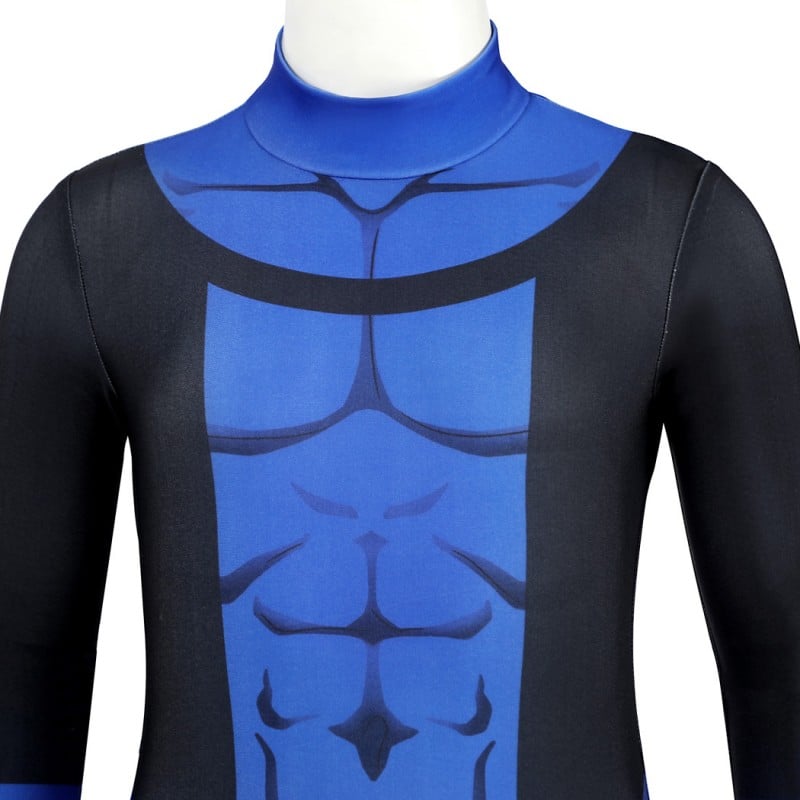 Kids Mark Grayson Jumpsuit Invincible Season 3 Cosplay Costume Printed Suit