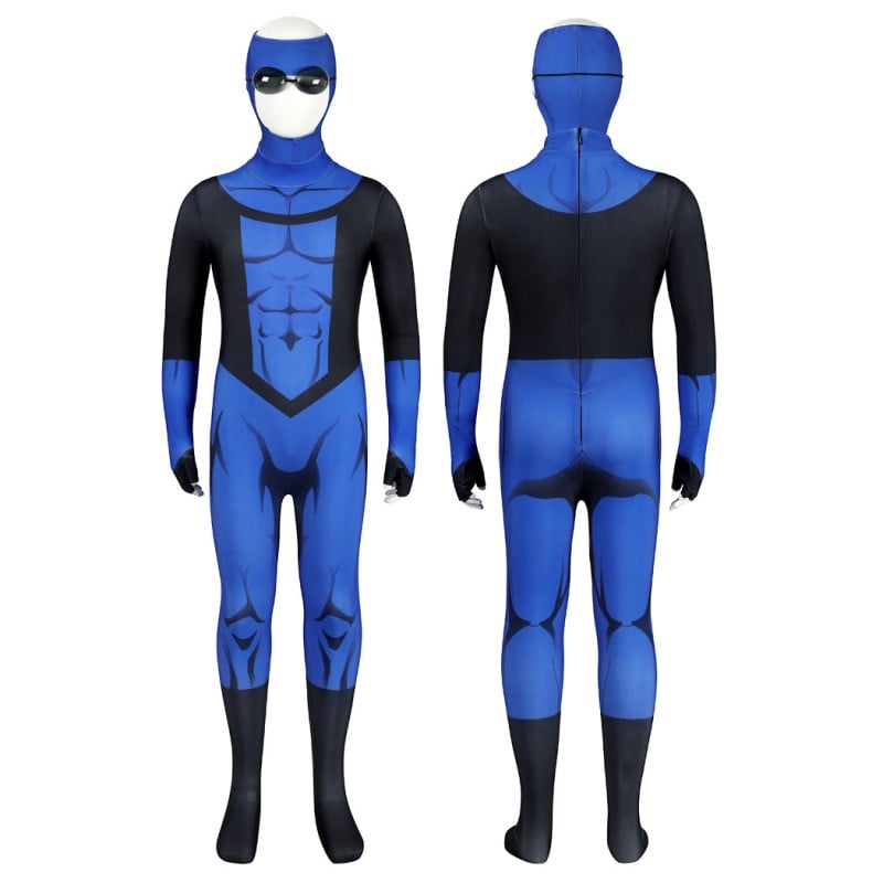 Kids Mark Grayson Jumpsuit Invincible Season 3 Cosplay Costume Printed Suit