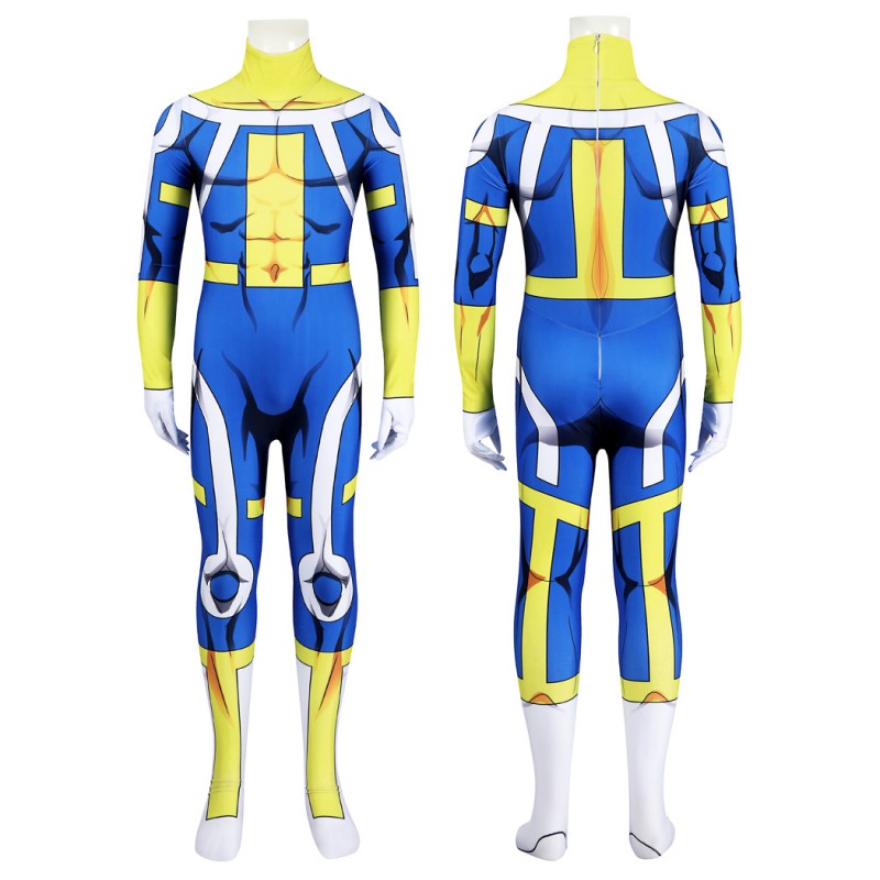Kids The Immortal Jumpsuit Invincible Season 3 Cosplay Costume Printed Suit