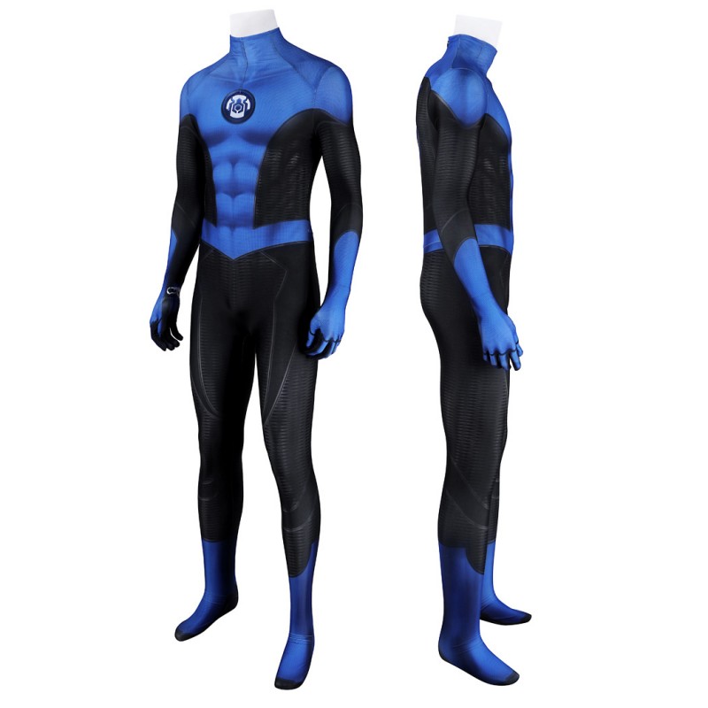Spider-Man 2 New Blue Suit Cosplay Costumes