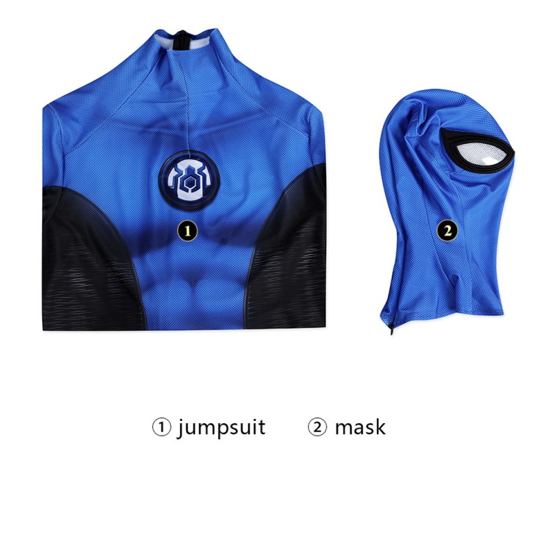 Spider-Man 2 New Blue Suit Cosplay Costumes