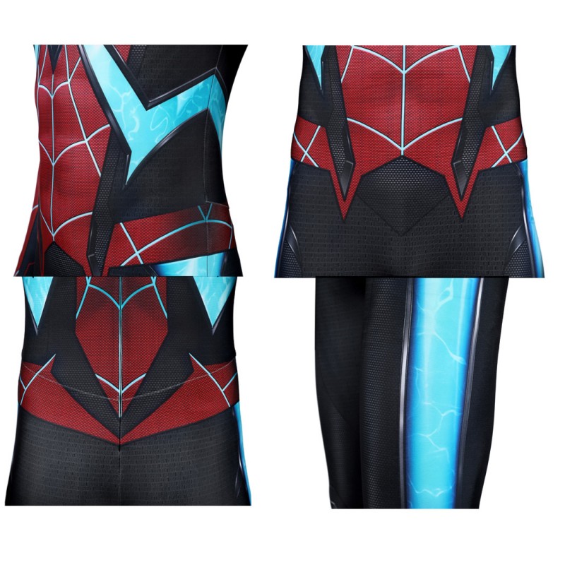Spider-Man 2 Evolved Suit Miles Morales Cosplay Costumes