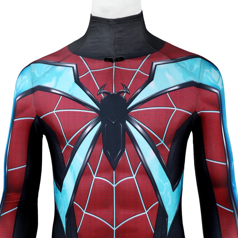 Spider-Man 2 Evolved Suit Miles Morales Cosplay Costumes