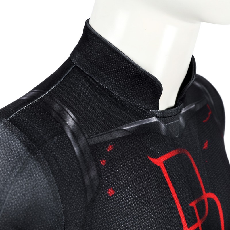 Kids Matt Murdock Jumpsuit Daredevil Born Again Season 2 Cosplay Costume Black Suit