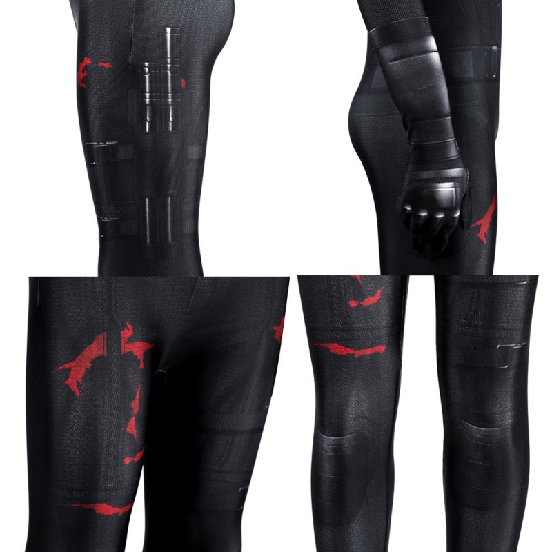 Kids Matt Murdock Jumpsuit Daredevil Born Again Season 2 Cosplay Costume Black Suit