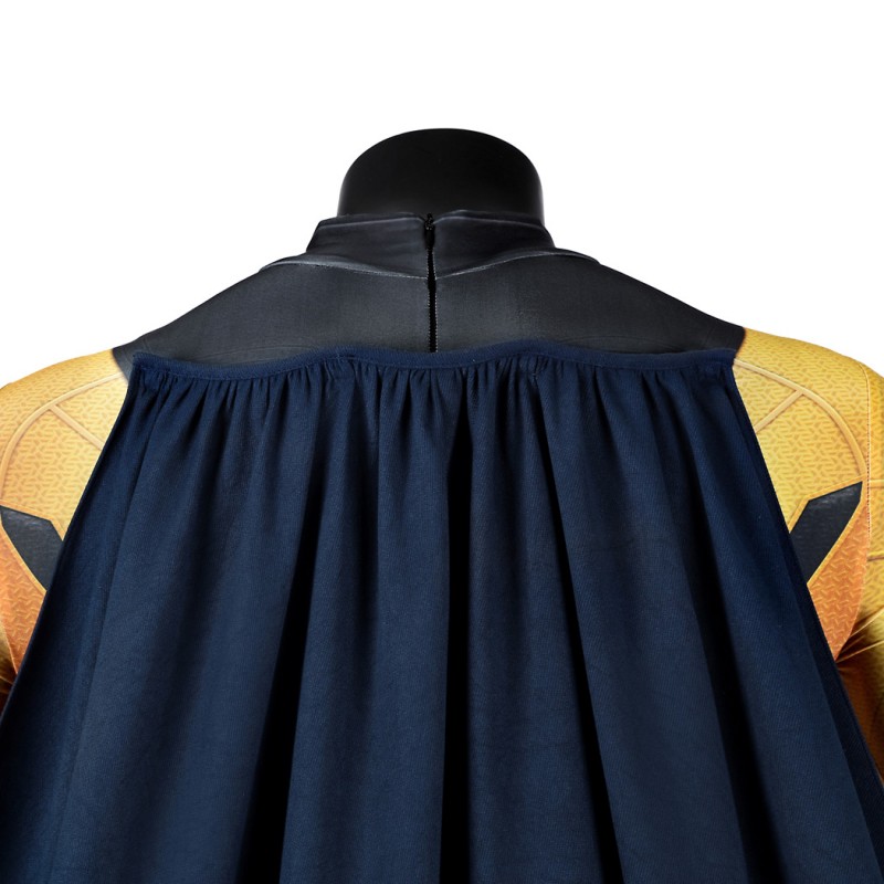 Thunderbolts Sentry Jumpsuit Yellow Cosplay Costume Male Printed Suit
