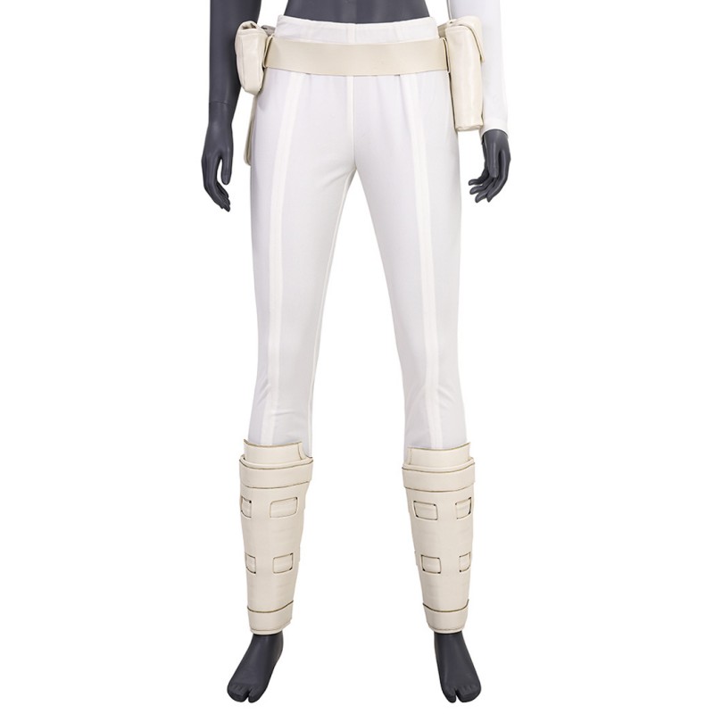 Star Wars 2 Attack Of The Clones Cosplay Costumes Padme Amidala Suit White Short Outfits