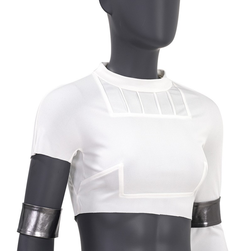 Star Wars 2 Attack Of The Clones Cosplay Costumes Padme Amidala Suit White Short Outfits