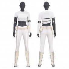 Star Wars 2 Attack Of The Clones Cosplay Costumes Padme Amidala Suit White Short Outfits