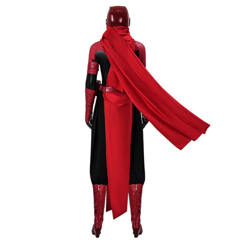 Daredevil Women Cosplay Costume Red Halloween Suit