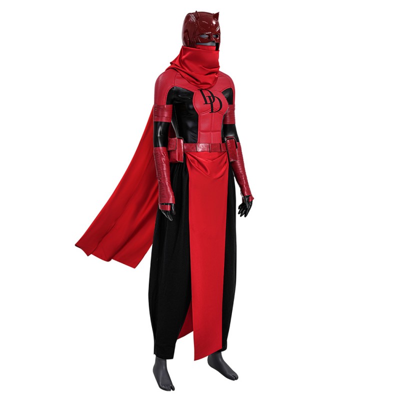 Daredevil Women Cosplay Costume Red Halloween Suit
