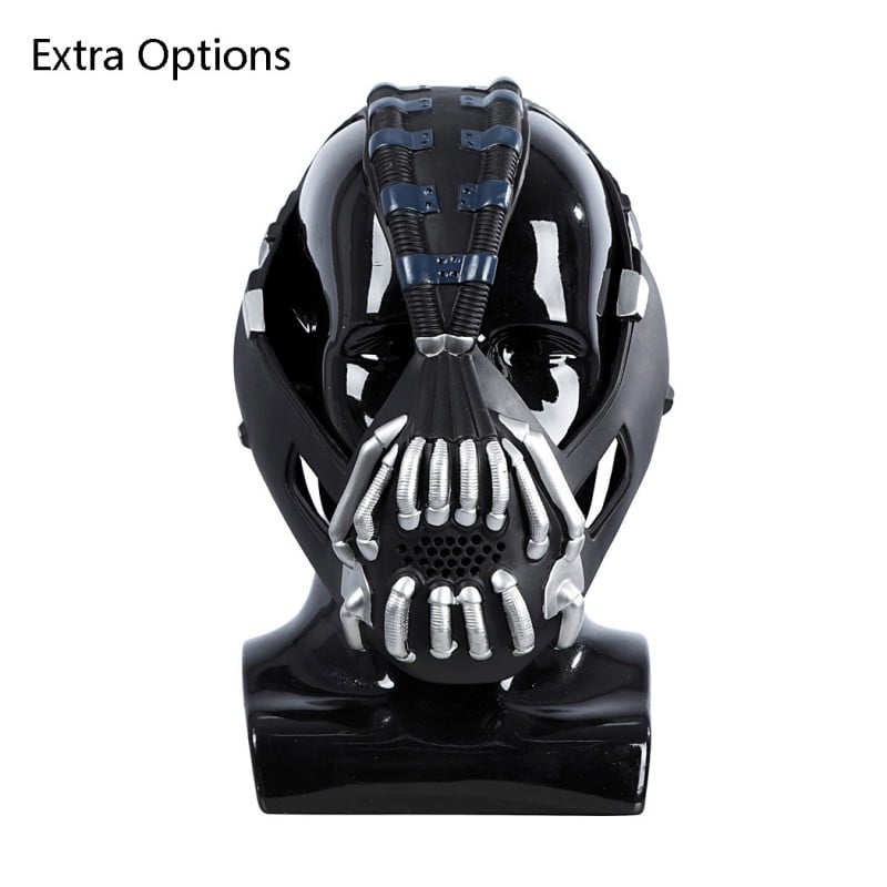Bat Knight Rises Bane Halloween Suit Tom Hardy Cosplay Costume