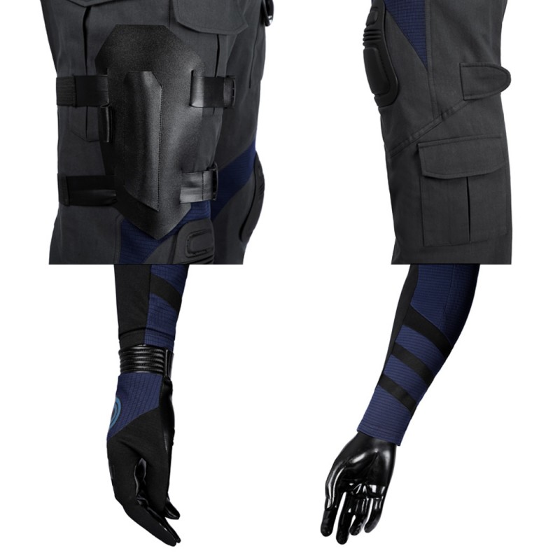 Daredevil Born Again Season 2 Bullseye Costume Halloween Blue Cosplay Suit