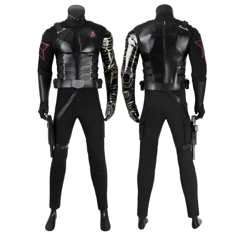 New Avengers Winter Soldier Bucky Costume Bucky Barnes Cosplay Suit