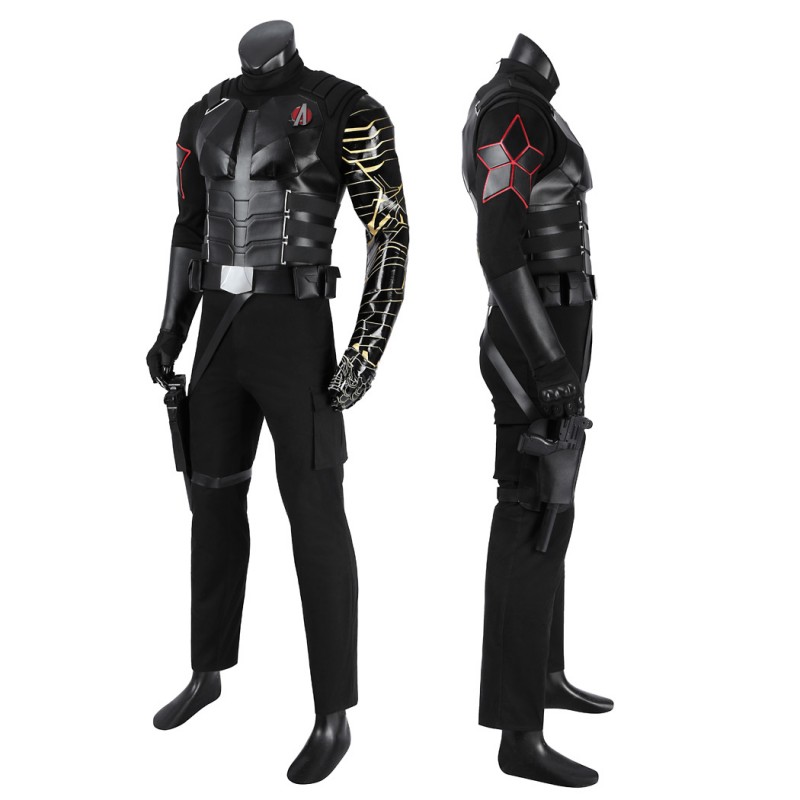 New Avengers Winter Soldier Bucky Costume Bucky Barnes Cosplay Suit