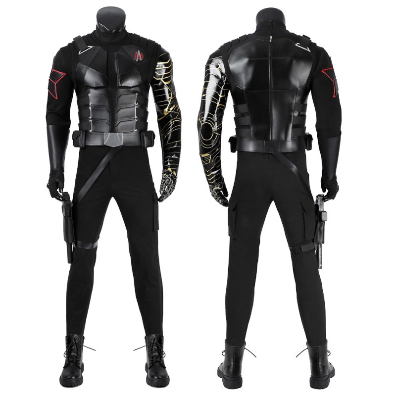 Avengers Winter Soldier Bucky Barnes Hoodie Sweatshirt Cosplay Jacket Coat - Foto 10