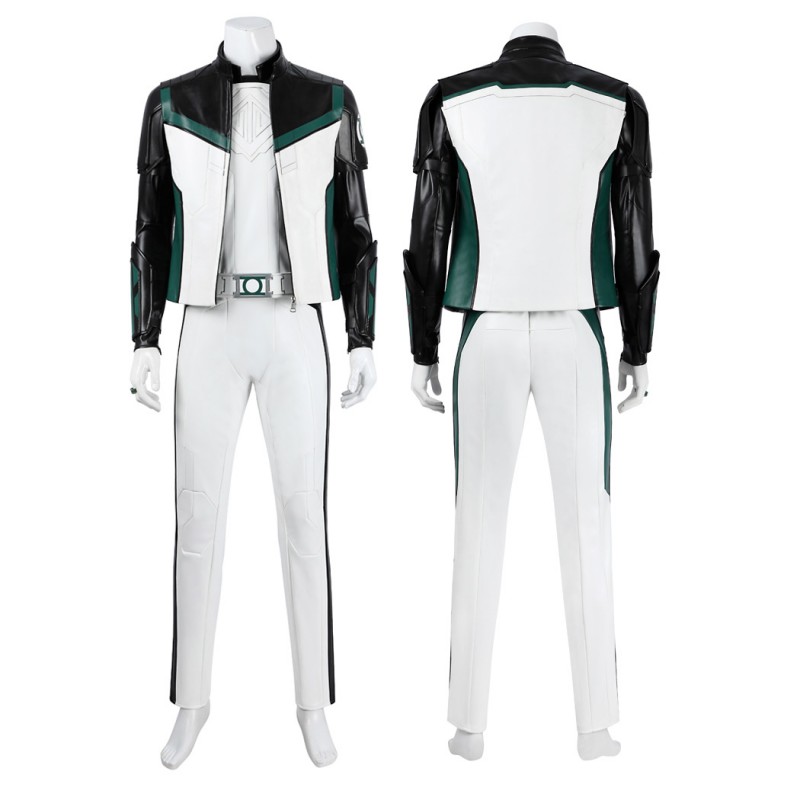Guy Gardner Costume Nathan Fillion Halloween Cosplay Suit