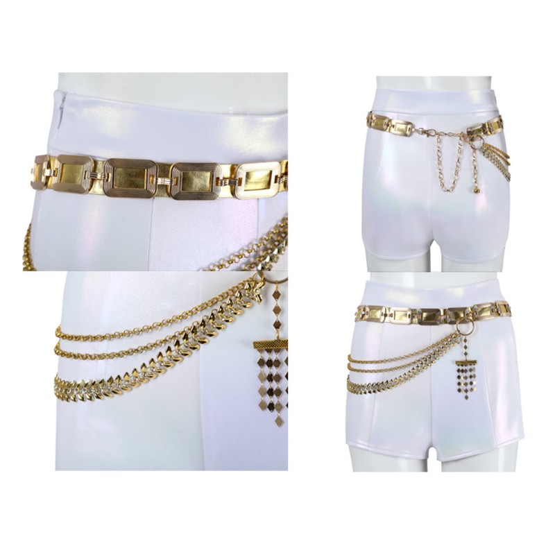 KPop Demon Hunters Rumi White Suit Women Cosplay Costume