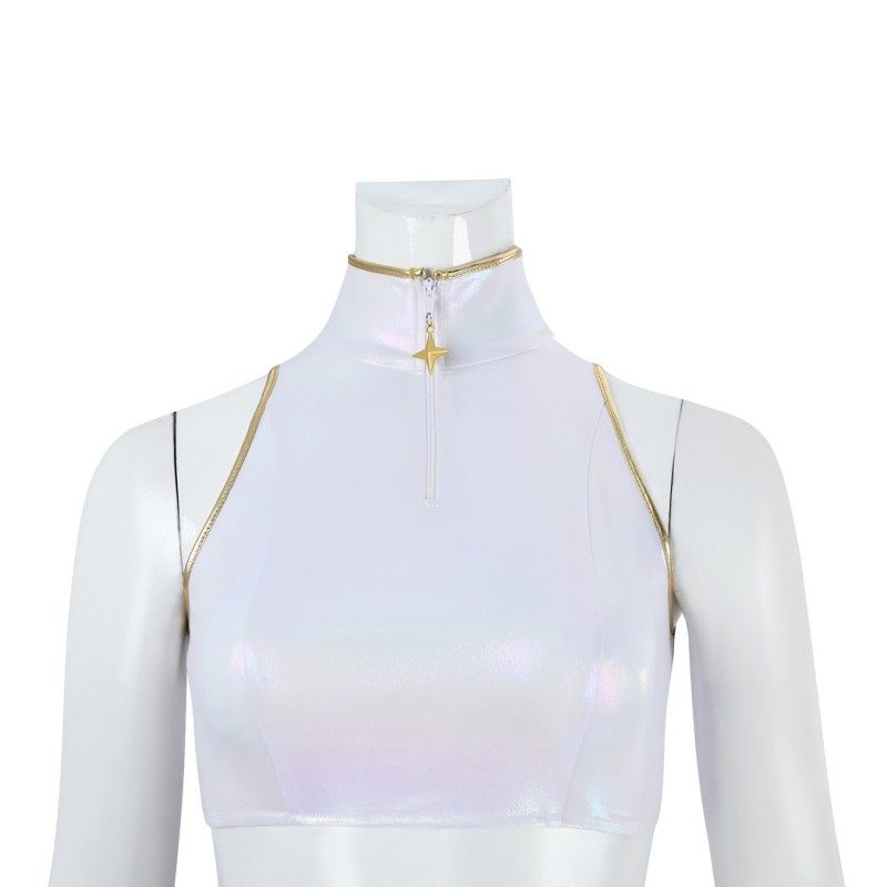 KPop Demon Hunters Rumi White Suit Women Cosplay Costume