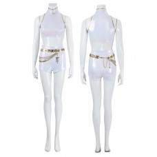 KPop Demon Hunters Rumi White Suit Women Cosplay Costume