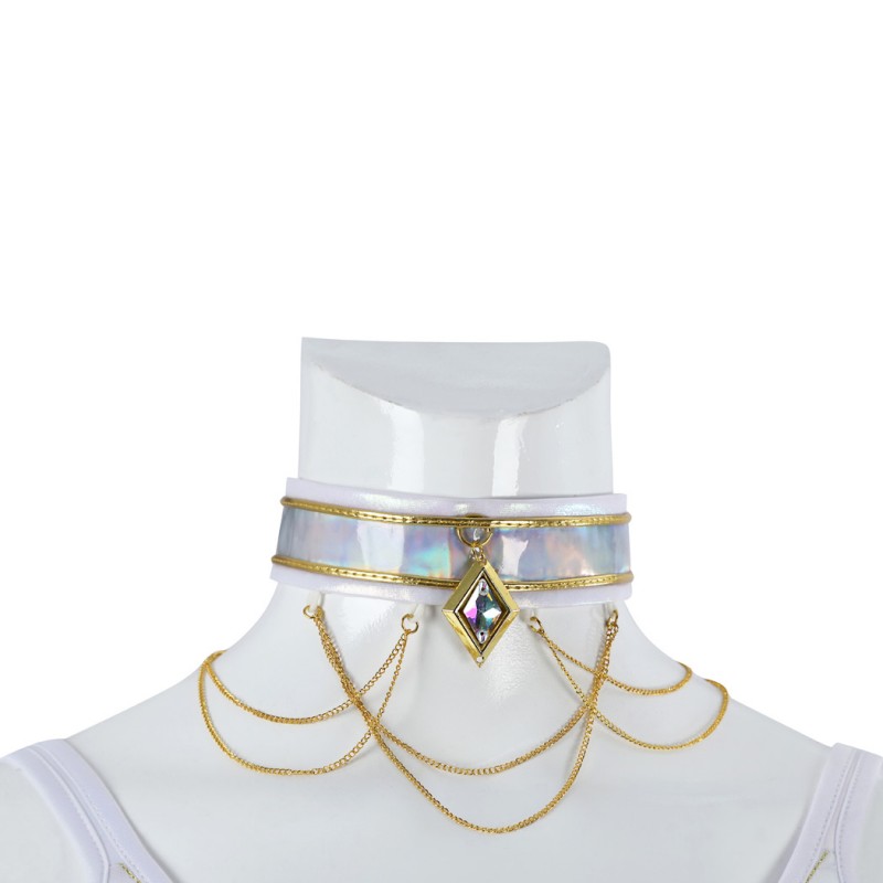 KPop Demon Hunters Mira Cosplay Costume White Halloween Suit