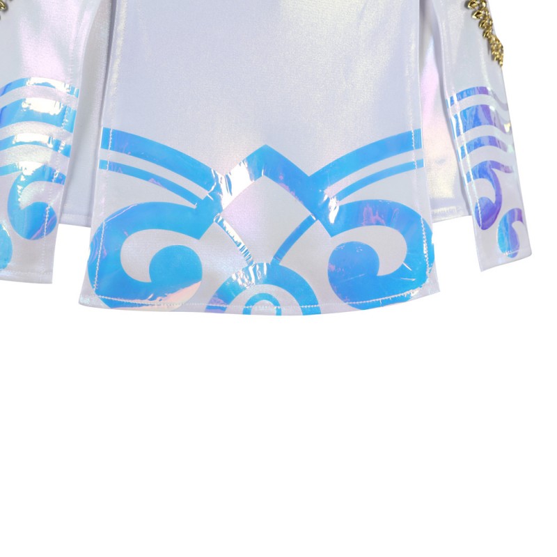 Zoey White Suit KPop Demon Hunters Cosplay Costume