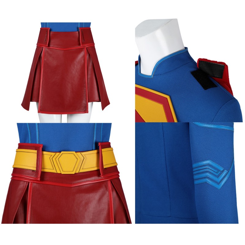 Crime Syndicate Jumpsuit Kara Cosplay Costumes for Female