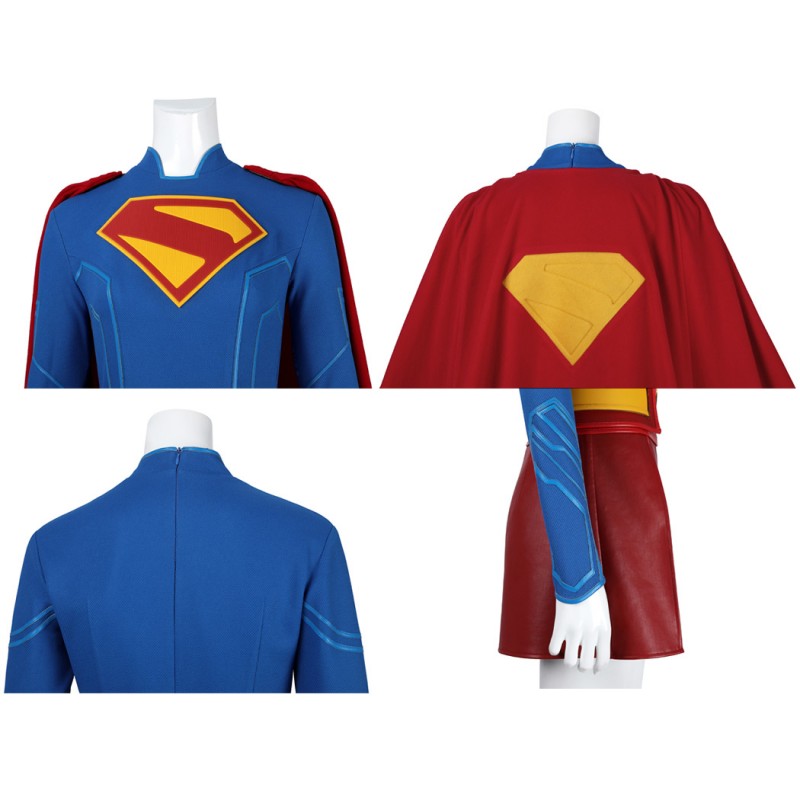 Crime Syndicate Jumpsuit Kara Cosplay Costumes for Female