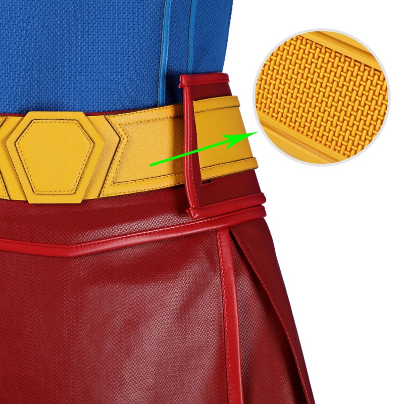 Crime Syndicate Jumpsuit Kara Cosplay Costumes for Female