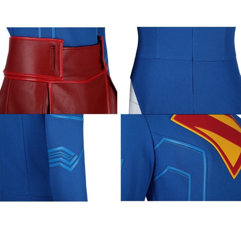 Crime Syndicate Jumpsuit Kara Cosplay Costumes for Female