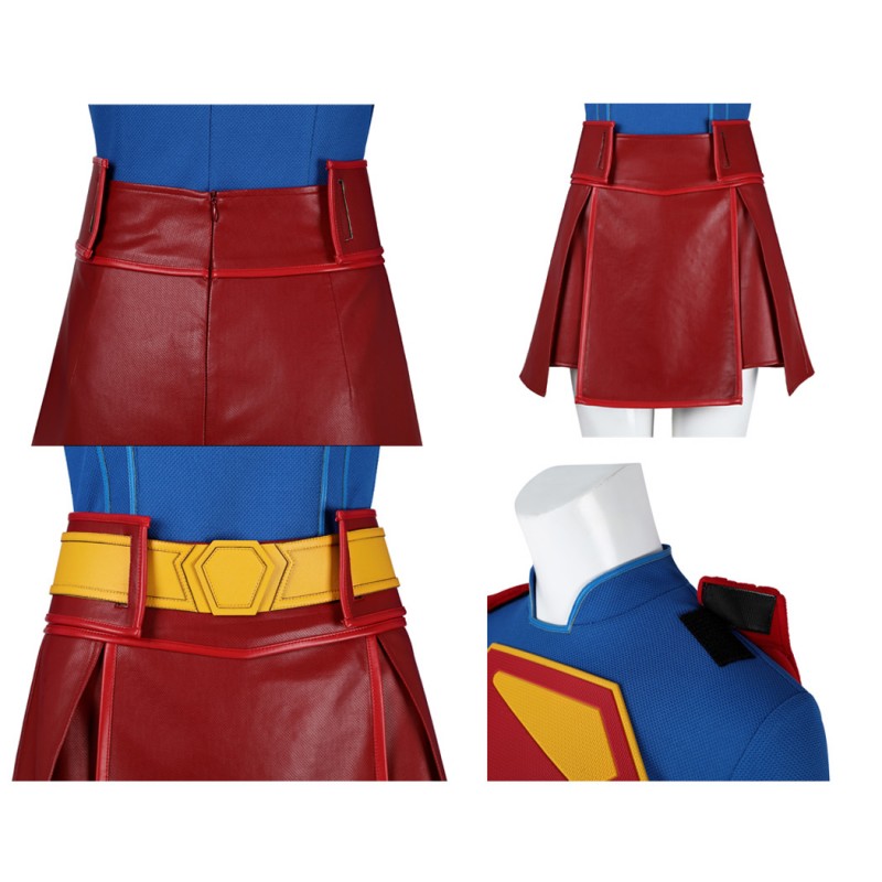 Crime Syndicate Jumpsuit Kara Cosplay Costumes for Female