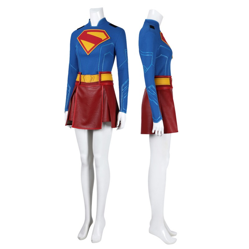 Crime Syndicate Jumpsuit Kara Cosplay Costumes for Female