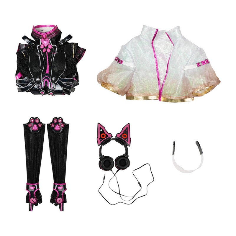 Naraka Bladepoint Tessa Cosplay Costume Game Women Halloween Suit